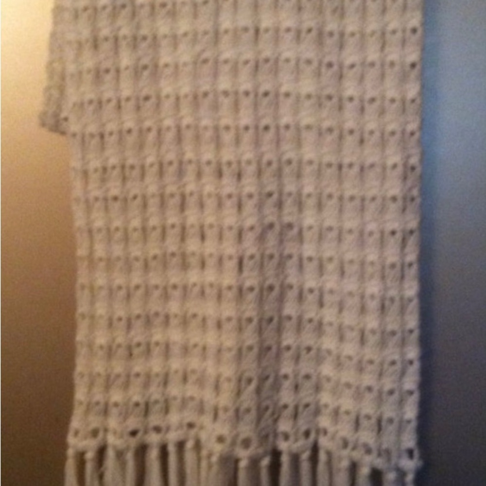 White Scarf Shawl